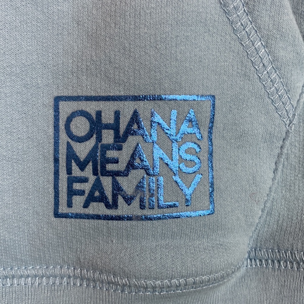 Disney Hoodie Junior’s Sz Large 11/13 Cotton Blend Obama Means Family Sweater - Picture 3 of 5
